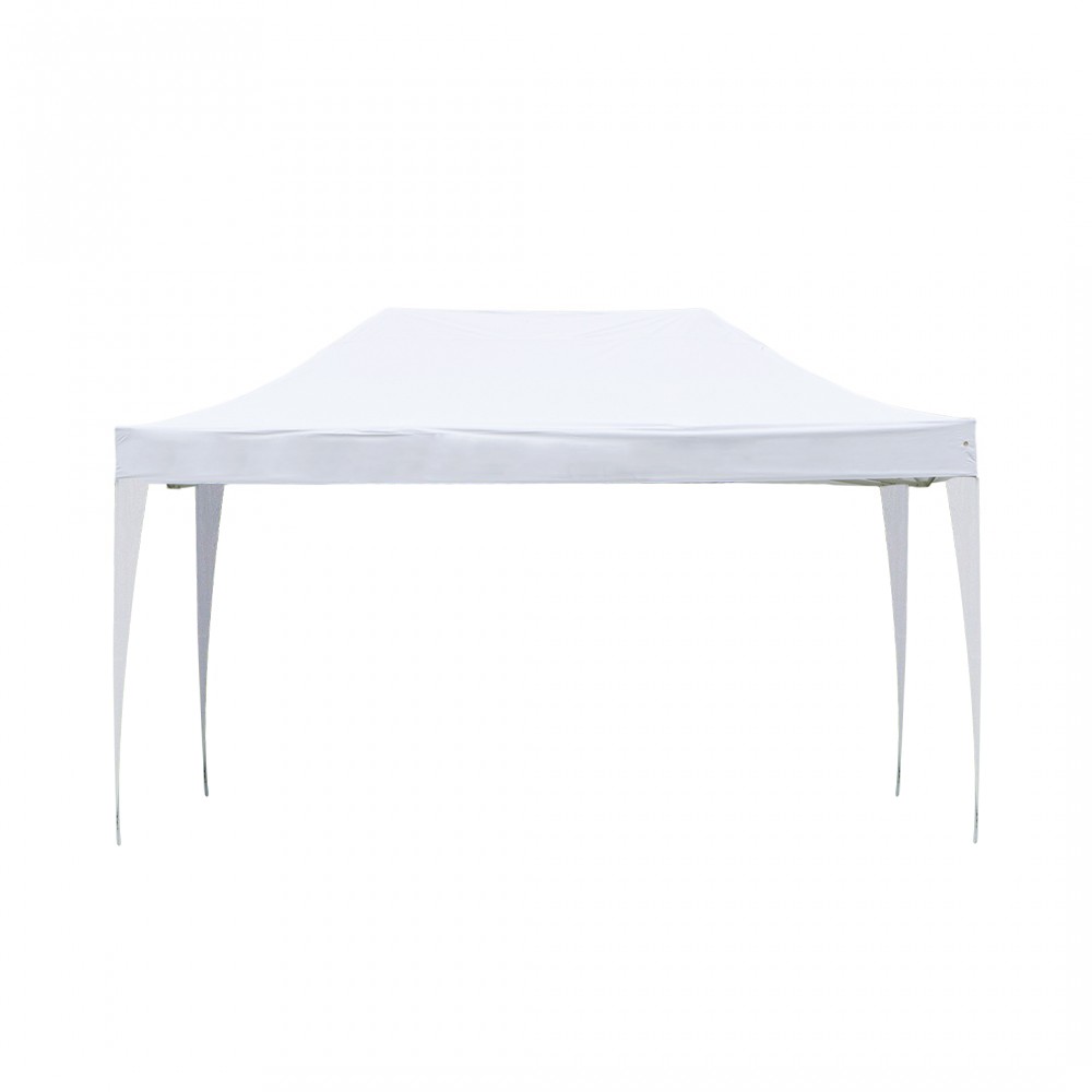 Gazebo Helios 770589 tessuto in polietilene struttura in ferro 3x4 mt BIANCO