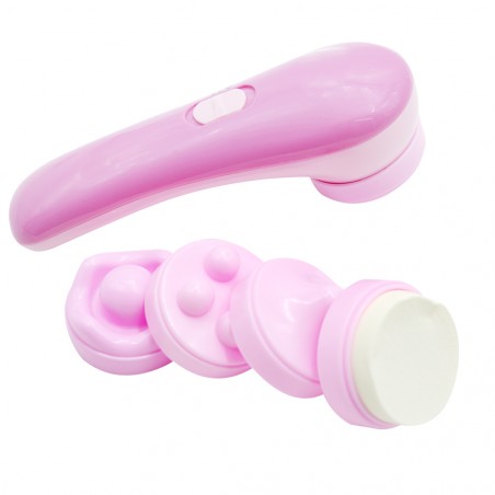 Massaggiatore per il viso 751295 RELAXING FACE con 5 diverse testine 2 velocità