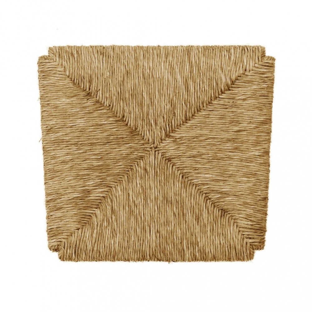 Ricambio Seduta 996 in Paglia di Fiume Fondo per Sedia Arte Povera 33x37 cm