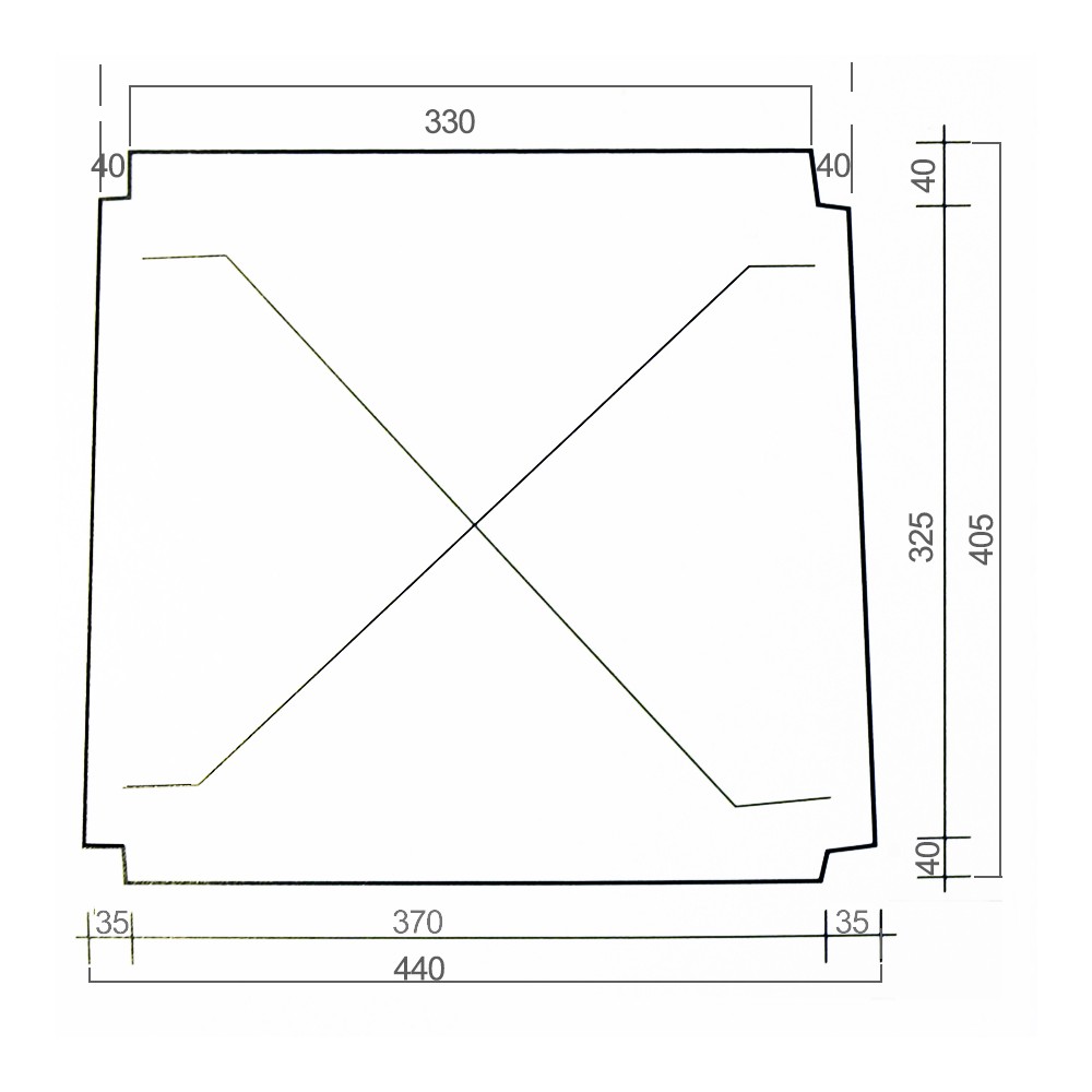 Kit 2 pz Ricambio Seduta 996 in Paglia Fondo...