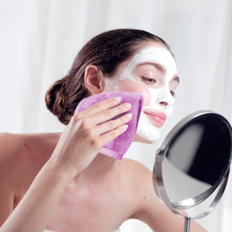 Panno Struccante in microfibra superfine lavabile art. 59159 per viso 30x30cm