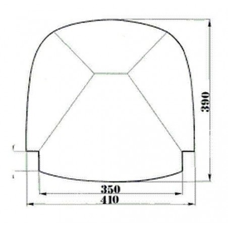 Kit 2 pz Ricambio Seduta C2000 in Paglia Naturale Fondo Sedia Marocca 35x41 cm