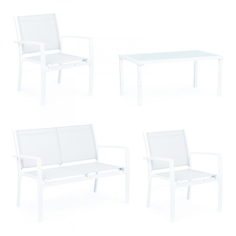 Salotto Giardino MISSOURI Divano Poltrone e...