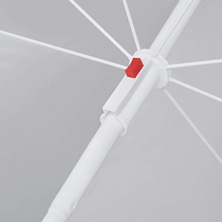 Ombrellone da mare palo centrale tinta unita TNT art. 253001 con custodia 180 cm