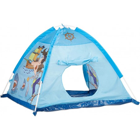 Tenda da Gioco Pirati Forma di Piramide Linea CIGIOKI 112x112x94 cm per Bambini