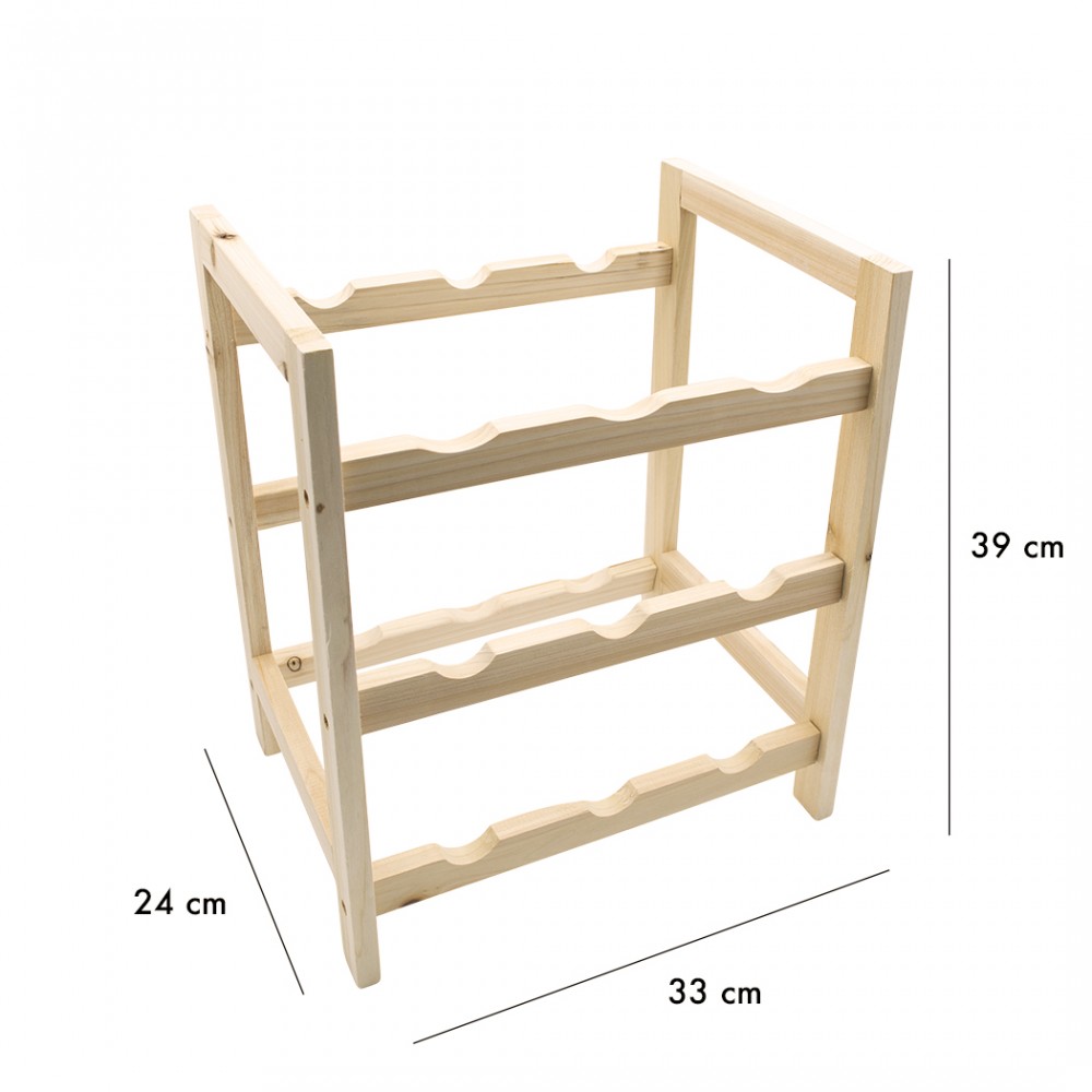 Espositore portabottiglie vino da 9 posti art....