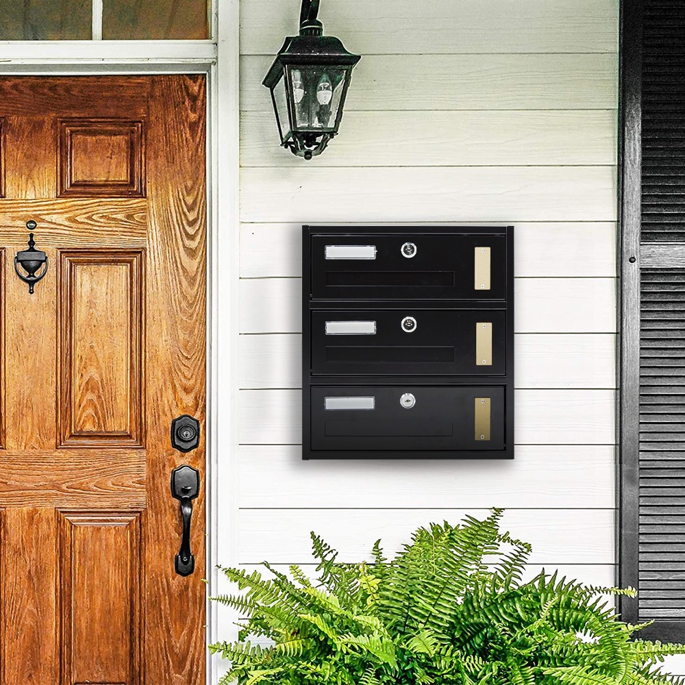 Cassetta Postale Condominiale 3 Posti Iron...