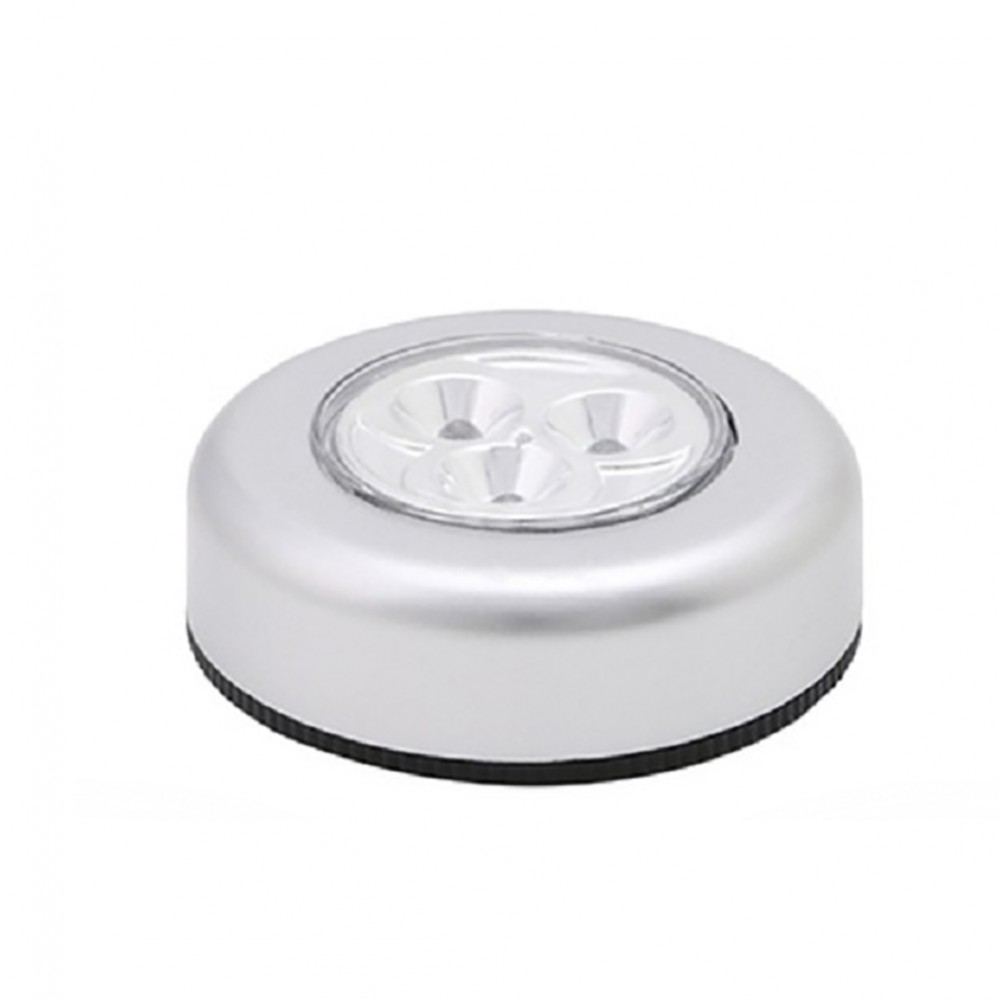 Image of Lampada Push adesiva luce emergenza portatile a batteria per armadio cassetti