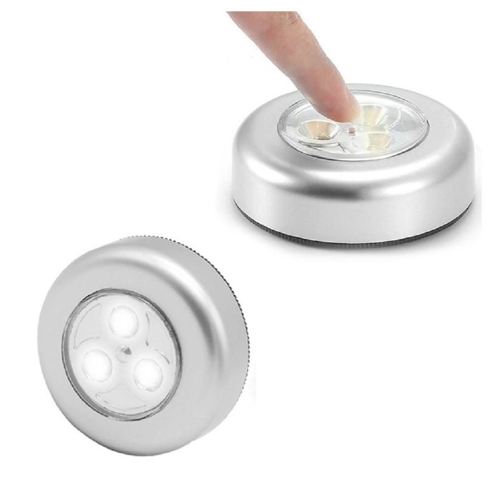 Lampada Push adesiva luce emergenza portatile a...