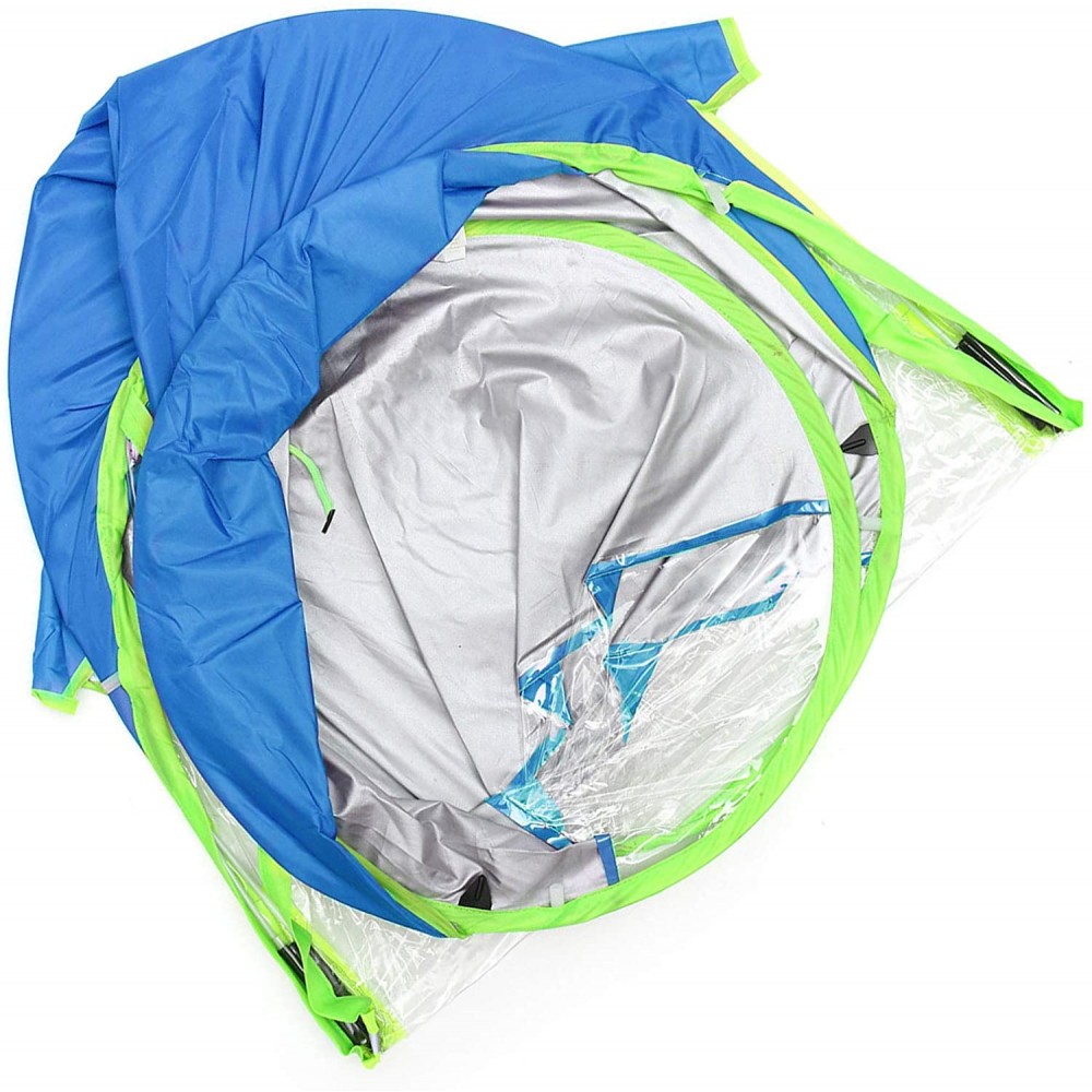 Copertura universale impermeabile 001839 protezione bici e motorini elettrici Azzurro