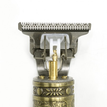 Tagliacapelli da Uomo Vintage 187820 per Barbiere con Pettine e Ricarica USB