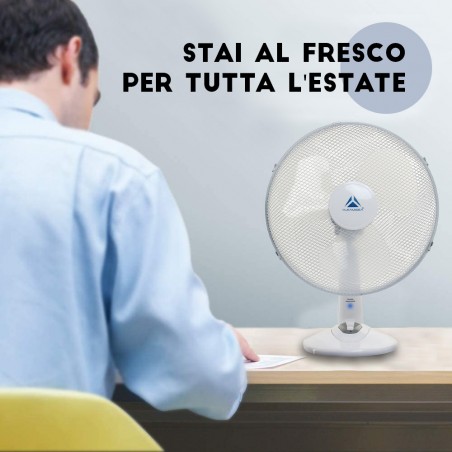 Ventilatore da Tavolo Pyramidea 14092 3 Velocità Sistema Connessione Infrarossi