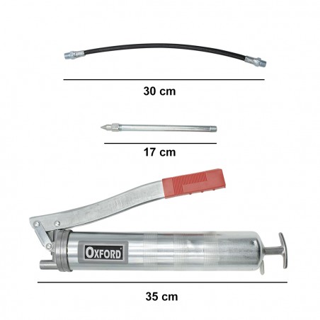 Ingrassatore manuale Oxford art. 472198 con testina professionale 500ML