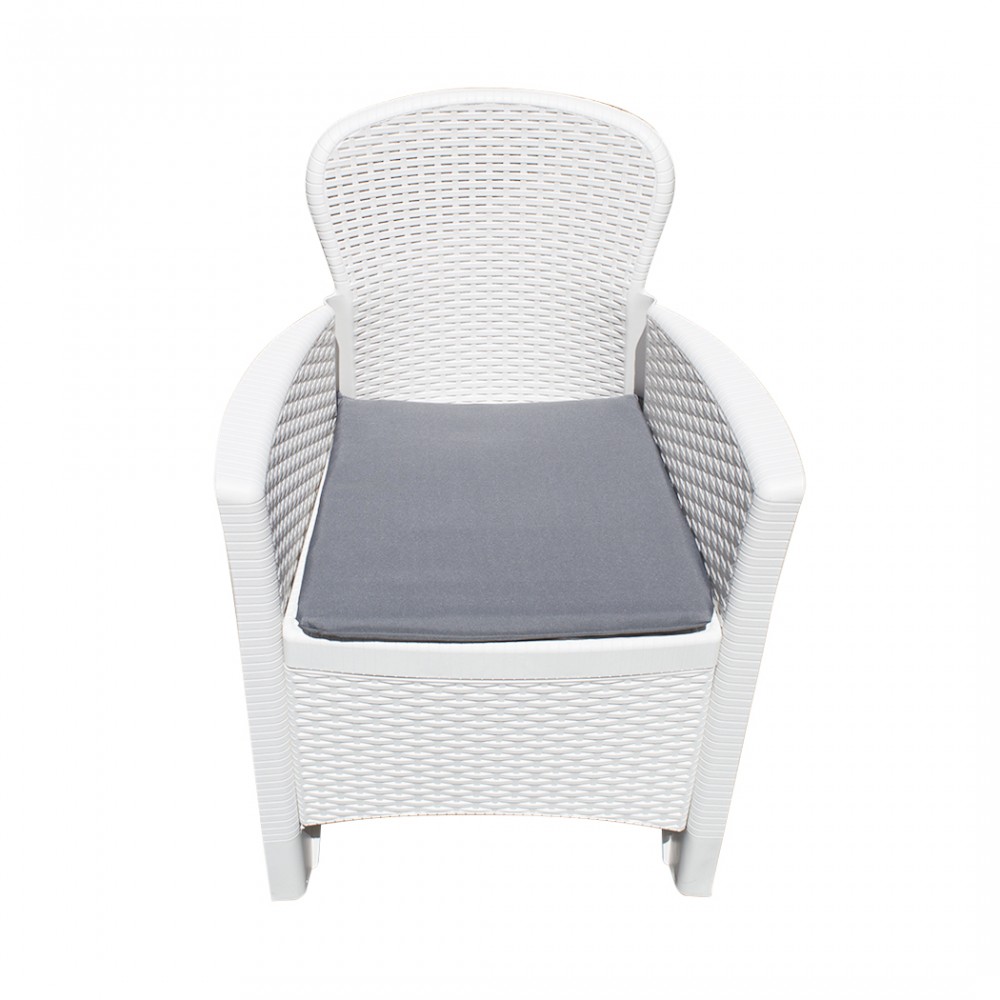 Salottino per Interno ed Esterno AKITA Bianco...