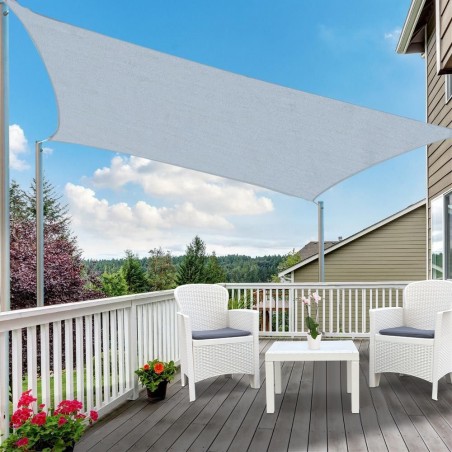 Salottino per Interno ed Esterno AKITA Bianco polyrattan 2 poltrone e Tavolino