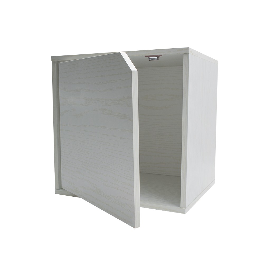 Cubo Modulare Libreria 13232 Cemento Frassinato...