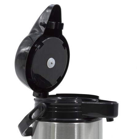 Thermos a Rubinetto 240897 Dispenser in Acciaio con Coperchio Doppia Parete 1,9L