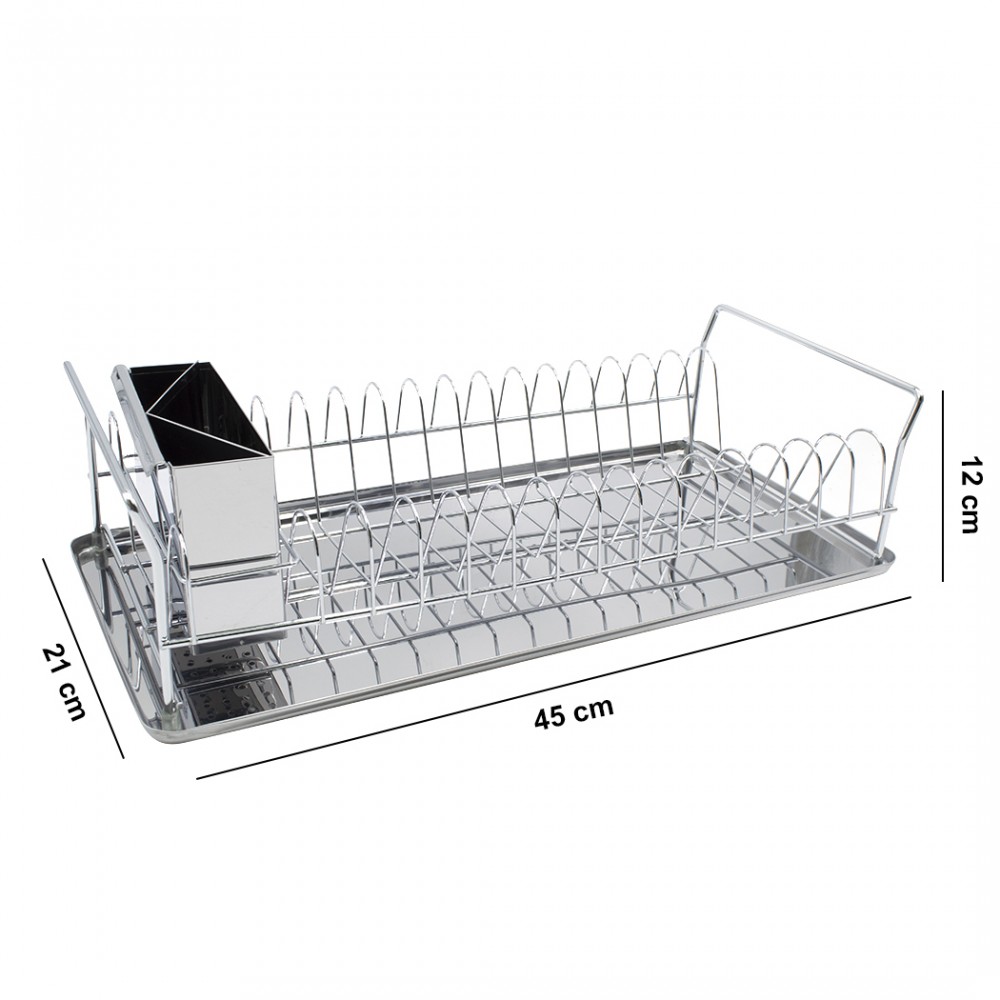 Scolapiatti da Appoggio Acciaio 281883...