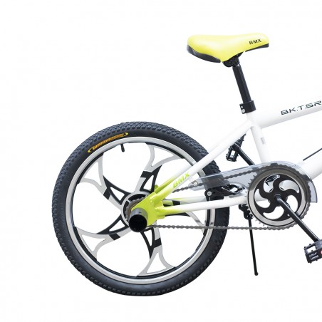 Bicicletta BMX ONE WHEEL FreeStyle Taglia 20 Bici con Cerchi in Lega 6 - 8 anni