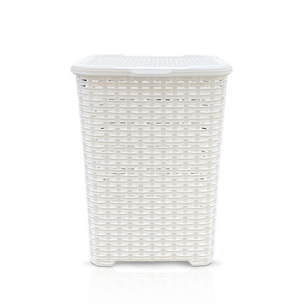 Set 3pz Accessori Bagno Rattan 304636 Cesto...