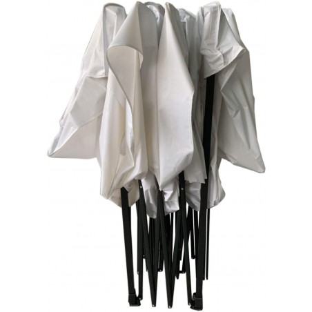 Gazebo Giardino Richiudibile a Fisarmonica Multiuso 3x3mt Telo Impermeabile