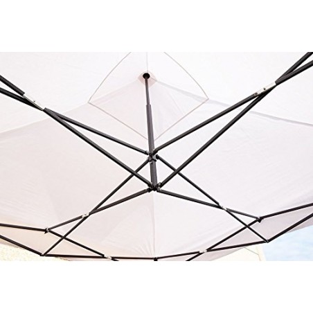 Gazebo Giardino Richiudibile a Fisarmonica Multiuso 3x3mt Telo Impermeabile