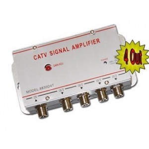Amplificatore Splitter Sdoppiatore Segnale Tv Da 1 A 4 Uscite Digitale Terrestre 7106896164765 Amplificatore Splitter Sdoppiatore Segnale Tv Da 1 A 4 Uscite Digitale Terrestre 7106896164765