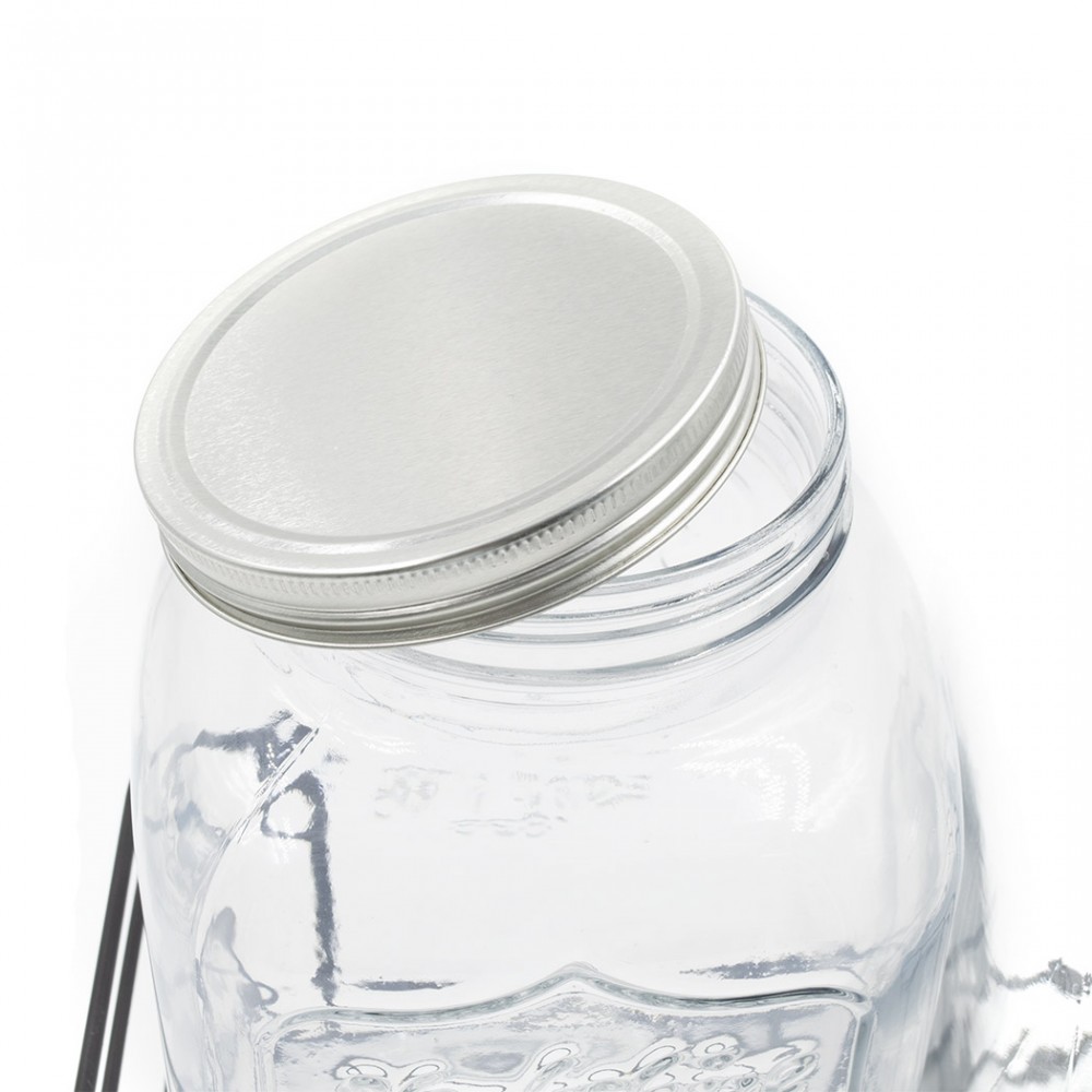 Set 2 Distributori in Vetro 225036 per Bevande...