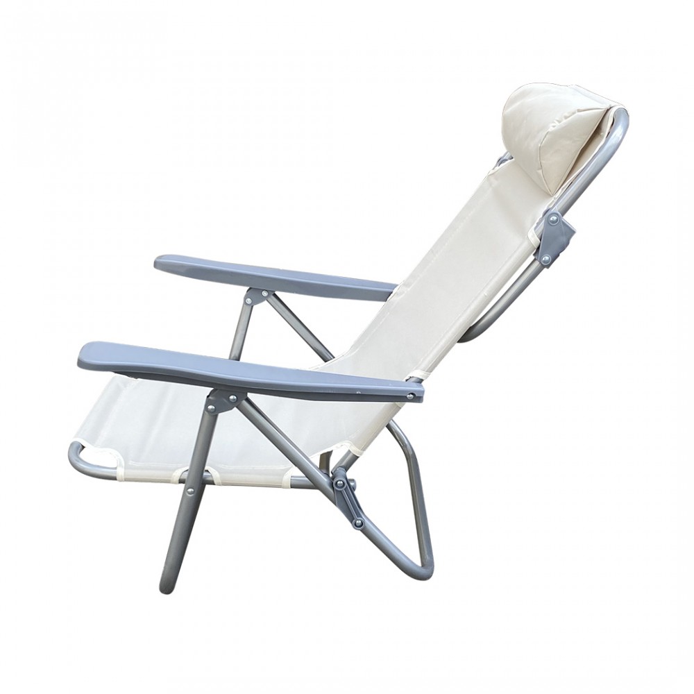 Spiaggina Mare Sdraio Reclinabile Spiaggia...