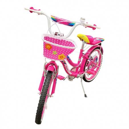 Bicicletta UNICORNO BKT taglia 20 bici per bambina Con cestino età 7 - 13 anni