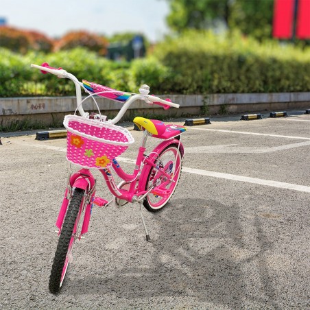 Bicicletta UNICORNO BKT taglia 20 bici per bambina Con cestino età 7 - 13 anni