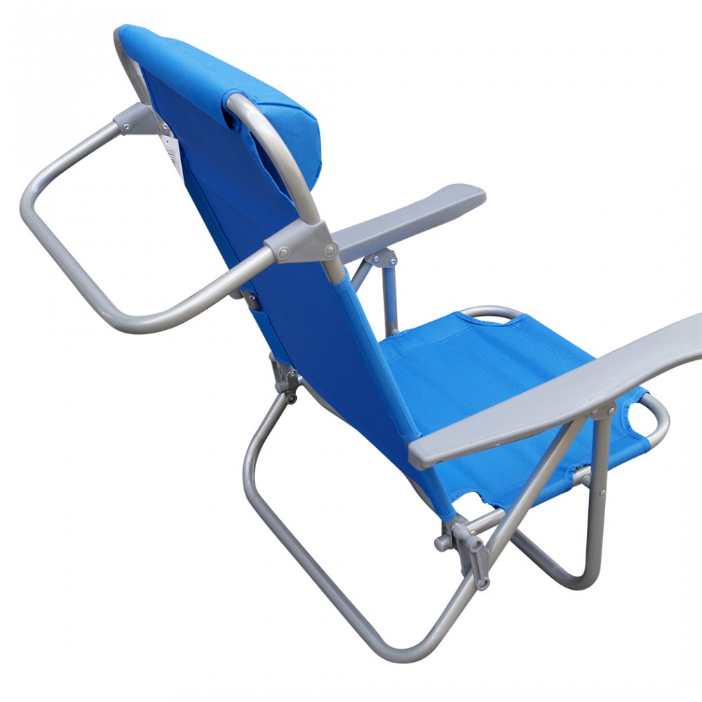 Spiaggina Mare Sdraio Reclinabile Spiaggia...