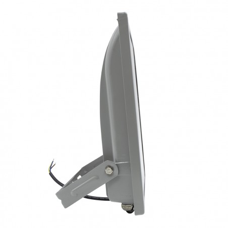 Faro led slim 50w luce fredda con staffa a 120° di angolazione e protezione IP66