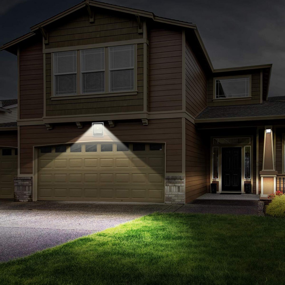 Faro led slim 50w luce fredda con staffa a 120°...