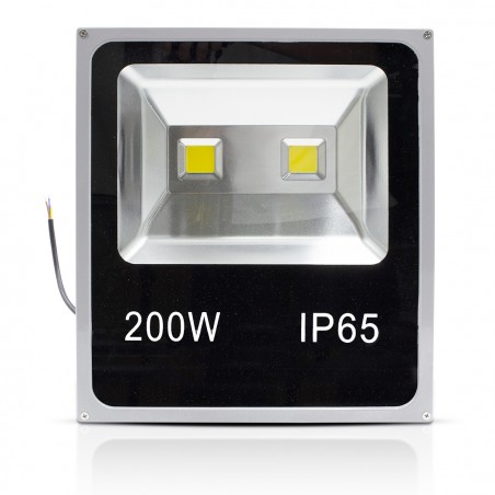 Faro LED 200W Luce Calda per Esterno Impermeabile IP65 con Staffa di Supporto