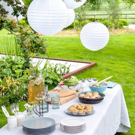 Tavolo Pieghevole SILVERA XL Trasportabile a Valigetta da Giardino 244X76X74 cm