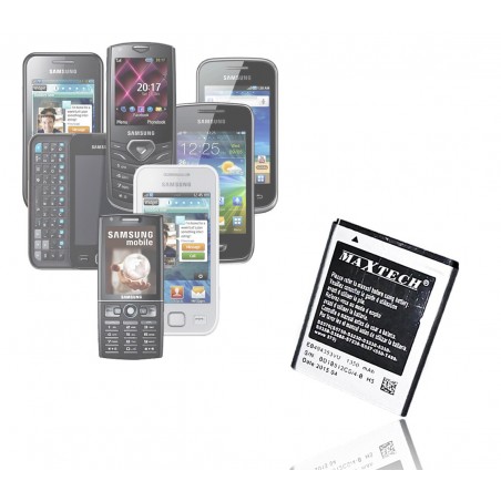 Batteria compatibile Samsung s5570 / Wave e successivi MaxTech Li-ion battery 1350mAh T013