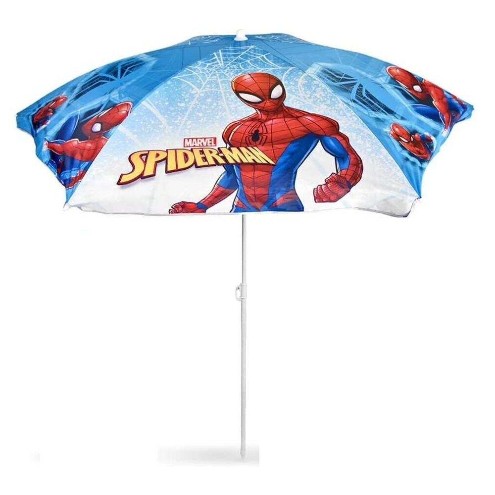 Ombrellone Spiderman per Bambini da Spiaggia 503936 Parasole Custodia e Staffa