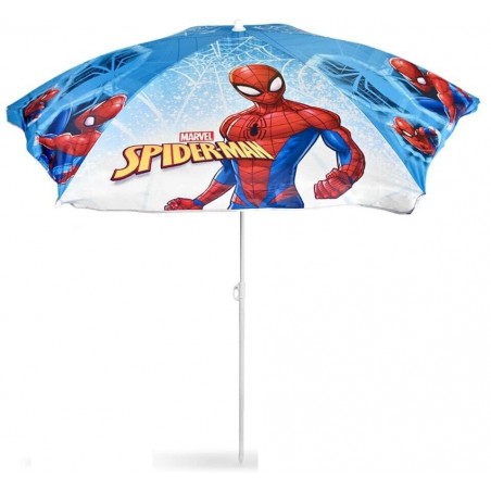Ombrellone Spiderman per Bambini da Spiaggia 503936 Parasole Custodia e Staffa