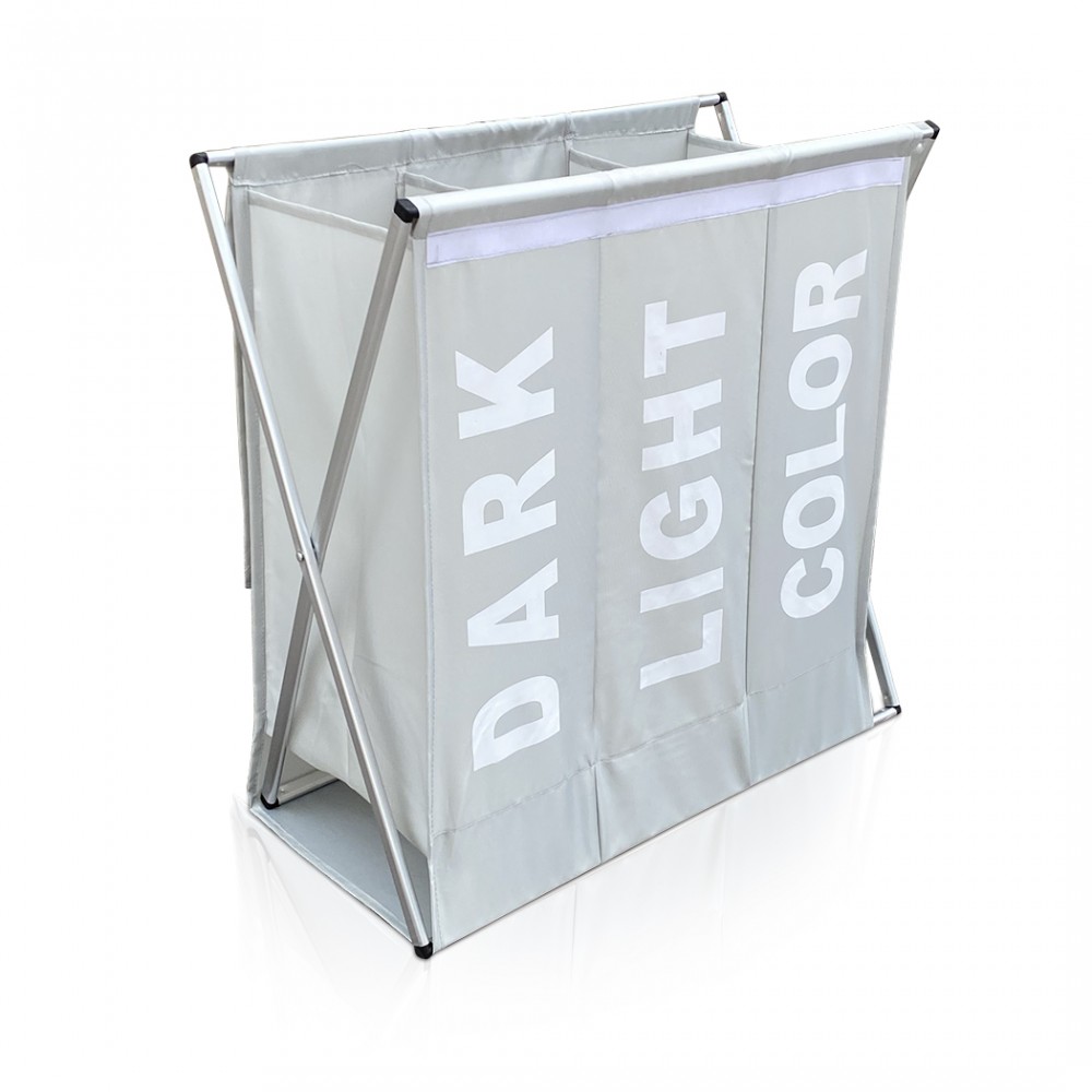 Cesto Portabiancheria 3 Scomparti 43883...