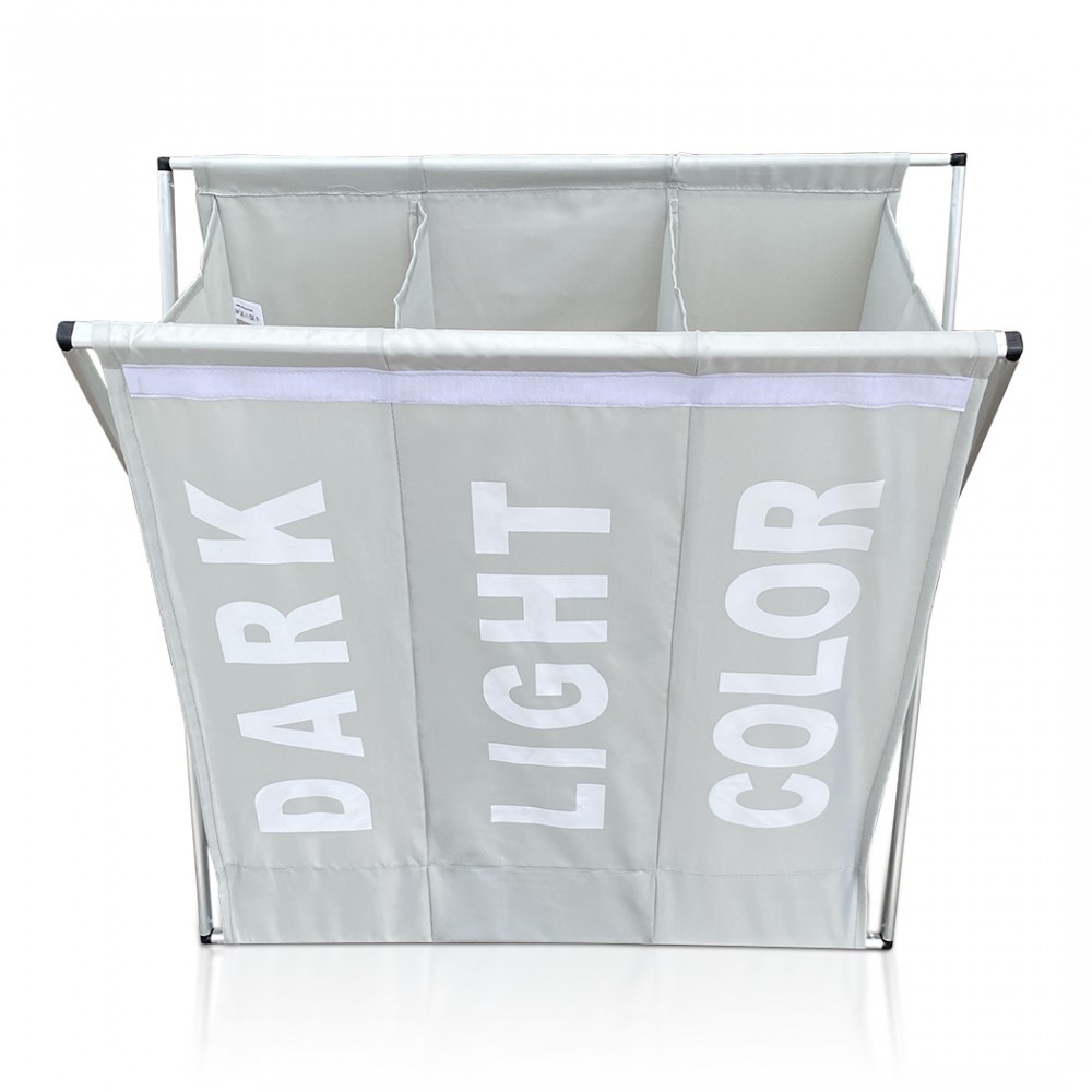 Cesto Portabiancheria 3 Scomparti 43883...