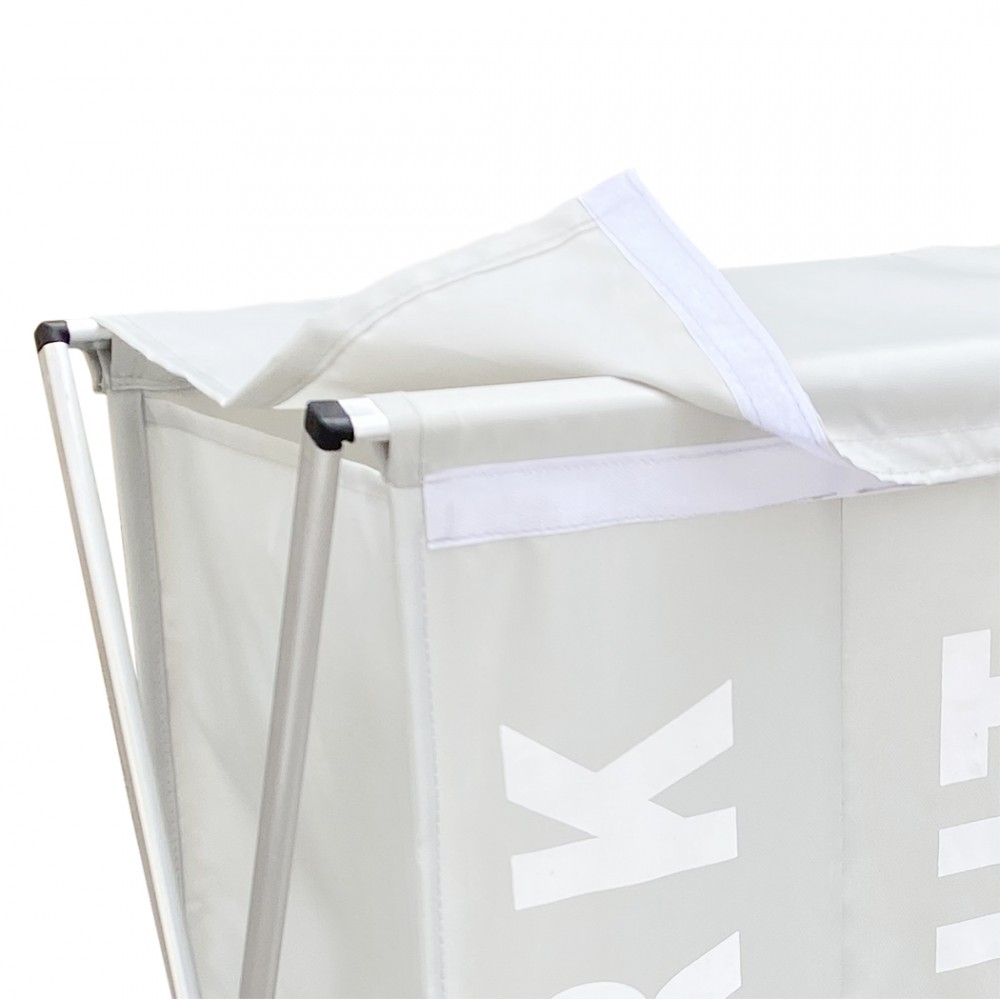 Cesto Portabiancheria 3 Scomparti 43883...