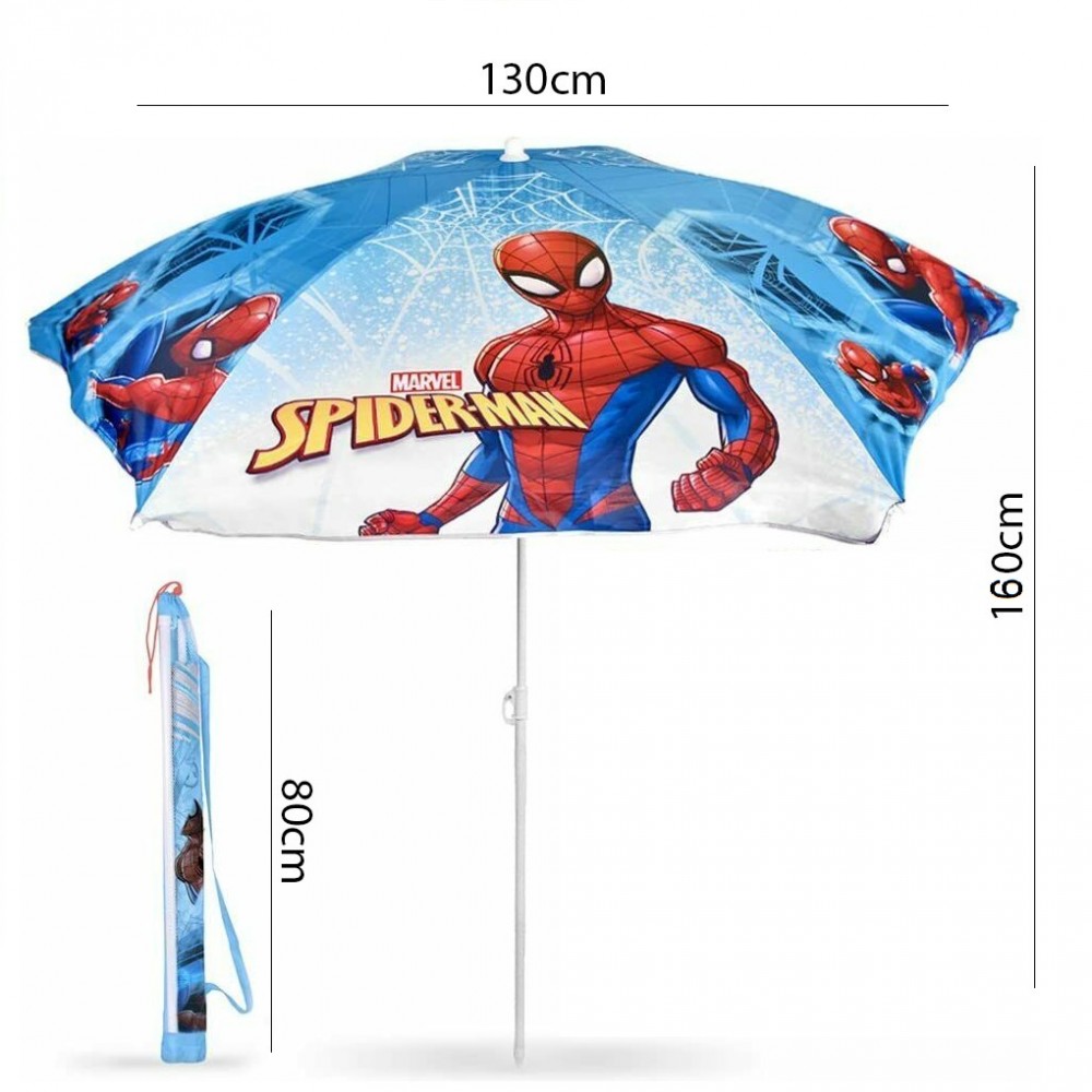 Ombrellone Spiderman per Bambini da Spiaggia...