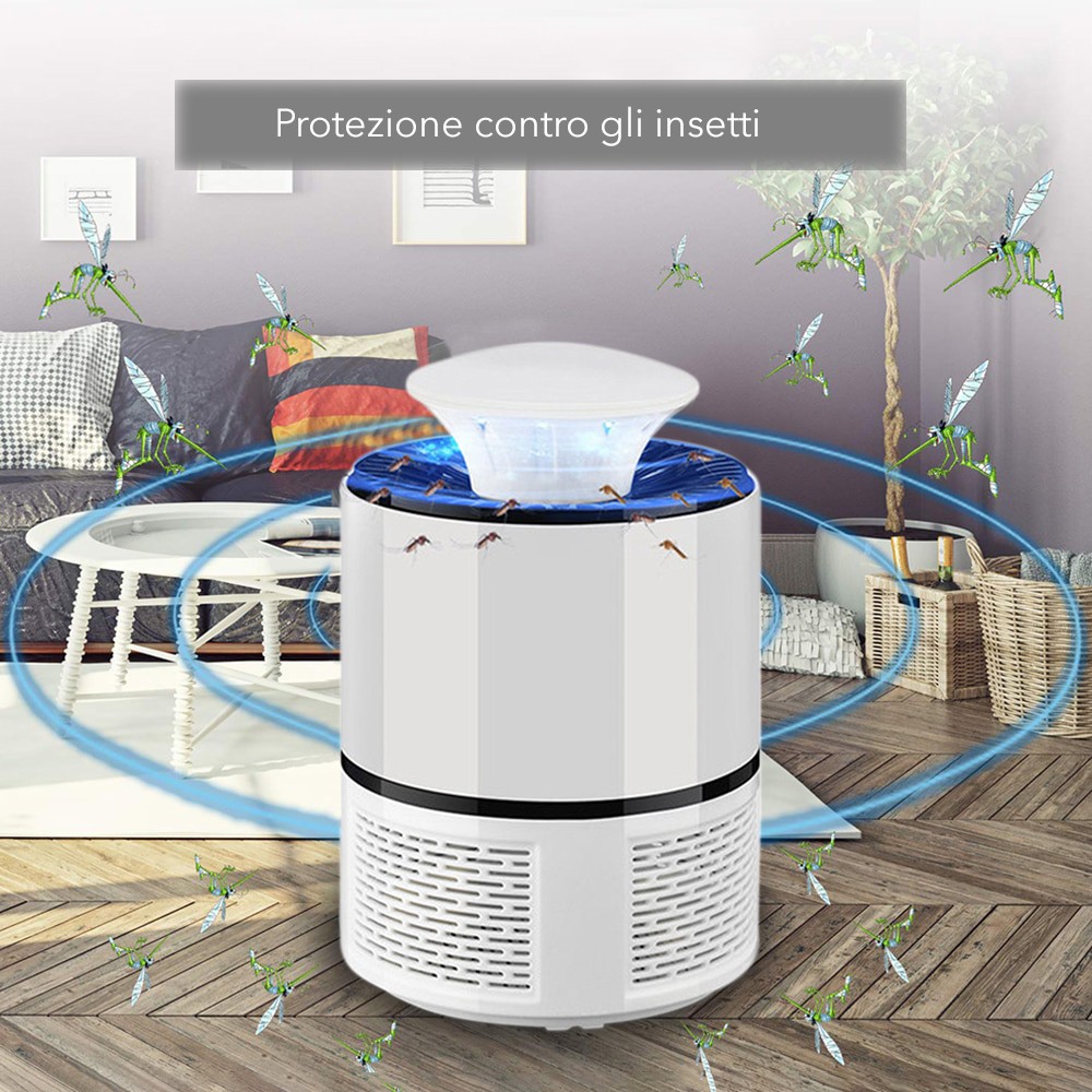 Lampada Antizanzare Elettrica 18724 Trappola...