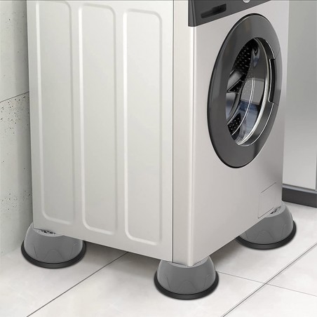 Piedini antiscivolo antivibrazioni 211068 universali in gomma per lavatrice