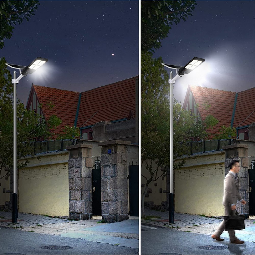 Lampione led a pannello solare 294001 sensore...