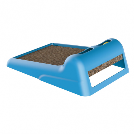 Tiragraffi FLIPPER 10595 Gioco con 2 Palline per Gatti con Cartone Ondulato