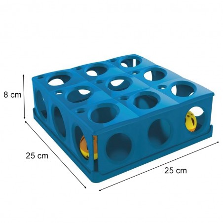 Gioco per Gatti TRICHY 10604 con 2 Palline in Plastica per Felini interattivo