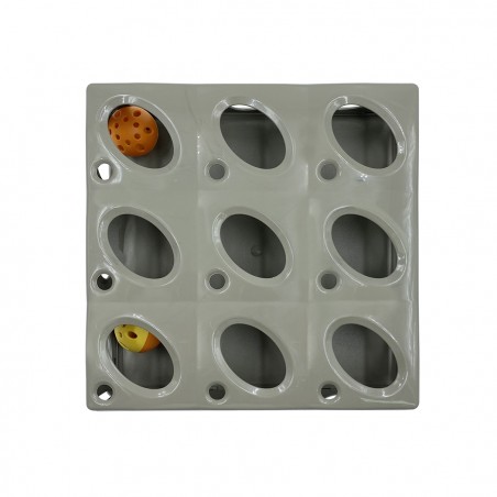 Gioco per Gatti TRICHY 10604 con 2 Palline in Plastica per Felini interattivo