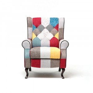 Poltrona Relax Reclinabile Pacifica Tessuto Patchwork... 2